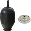 zolink Flangia autoclave membrana in gomma per vaso di espansione pressione pompa pozzo gruppo pressurizzazione membrana epdm flangia ricambio vaso autoclave kit (Membrana 60-80L e Galvanizzato Flangia 32mm)
