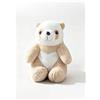 HOME ZEN HOUSEHOLD LINEN Fermaporta pavimento pesante stoffa animali bambini design moderno decorativo gatto sacco sabbia peso 0,8kg (Panda beige)