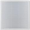 Steinberg14 400x400mm Griglia di Ventilazione con Filtro - Griglia D'Aerazione Rettangolare - Sportello Ispezione in ABS Plastica, Bianco
