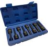 MIRSTORE Serie 8 Chiavi a Bussola ad Impatto Attacco Quadro 1/2 con Inserto impronta TORX T30, T40, T45, T50, T55, T60, T70 e T80