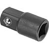 Kozelo Presa Adattatore - [3/8 (F) x 1/2 (M)] Femmina a Maschio Strumento per Driver/Cricchetto Chiave Utilizzo, CR-V Acciaio Nero