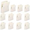 Goktvai 12pz Grandi Clip Autoadesive, Clip Parete Adesive Plastica Appenditori Arazzo Appenditori Porta Asciugamano Senza Fori per Organizzazione Cucina Bagno Hotel Casa Ufficio (Bianco)