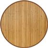 vidaXL Tappeto Rotondo Naturale 80 cm in Bambù