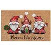 Aizuoni Zerbino Natalizio, Ingresso Esterno, Gnomi Tappeto 40 * 60 Decorativo Merry Christmas Gnome Tappetino