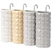 MOHOME Umidificatore Termosifoni Ceramica Per Radiatori Colori Assortirti Set da 4 Sospesi Evaporatore Porta Acqua Termosifone 8 x 4 x 17,5 cm Gancio a S Appendibile Controllo Umidità Domestica