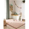 benuta Lytte Tappeto bambini Gobi - Rosa 80x150 cm - Rettangolare e stile: Motivi infantili, Scandi Living - Facile manutenzione per soggiorno camera