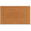 Astra Zerbino da esterno antiscivolo - Tappeto antipolvere resistente alle intemperie - Zerbino da esterno per ingressi - Zerbino antisporco 40x60 cm loop marrone