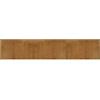 vidaXL Tappeto Rettangolare Marrone 60x300 cm in Bambù
