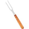 HOMSFOU Forchetta da Barbecue in Acciaio Inox, Uso Esterno per Agnello | Manico in Abs, Impugnatura Antiscivolo e Comoda, Facile da Pulire, per Campeggio e Grigliate All'aperto