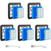 Foydream 5 Pezzi Filtro Aspirapolvere per Philips FC9332/09, FC8010/02, FC9334, FC9333, FC9331, FC933, per Philips PowerPro Compact, Active, City & Power Cyclone
