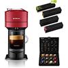 Nespresso Krups Vertuo Next Rosso + 52 Capsule omaggio, Macchina da caffè 1,1 L, Caffè Filtro Espresso, Caffè Grande Tazza, Caffè Fresco Fresco, Caffè Lungo YY4800FD