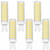 Generic Lampadina LED G9 per Lampadari, 15W 1500 lm, 4500K/6500K, Non Dimmabile(Natural white 4500K,6 Pack)