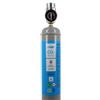 NICEDROP Bombola co2 per gasatore 600 gr usa e getta attacco M11x1 per erogatori - gasatori acqua frizzante, contenitore in acciaio + Riduttore di pressione CO2 con manometro