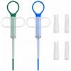 Yotlein 2 Pezzi Sparapillole per Gatti, Pet Pill Dispenser, Riutilizzabile | Siringa per Animali Dispenser con 4 Aghi Morbidi Riutilizzabili per Cani e Gatti