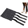 Agatige Impacco di Ghiaccio per Cavallo, 42x44 cm in Tessuto Oxford Stivali da Ghiaccio per Cavalli Fasce rinfrescanti riutilizzabili per garretti, Caviglie, Ginocchia, Stivali e Zoccoli