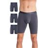 FINN Boxer da uomo con gamba lunga (confezione da 3) | Mutande traspiranti da uomo con comfort unico in modal Lenzing