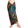 PANASIAM Pareo Peacock - Sarong Mare L-XXL - Telo Mare - Morbida Viscosa | Per donna & uomo, come gonna pareo, abito da spiaggia, copricostume, sarong da spiaggia, arazzo da parete, motivo stampato