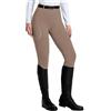 baleaf Pantaloni da equitazione da donna, invernali, con tasca, termici, in silicone, traspiranti
