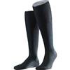 Falke 15435 - 6 paia di Calzettoni, Calze Lunghe al Ginocchio da Uomo, Taglia 43-44, Colore: Nero (Black-3000)