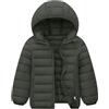 Generic Cappotto per Bambini Giacca Invernale Giacca da Bambina Calda Antivento con Cappuccio Casual per Bambini Abbigliamento Ragazzo 10 Anni Maschio
