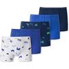 Schiesser Jungen Unterhosen 5 Pack, Intimo Bambino, Opacity, Mehrfarbig 2, 140