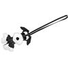 ibasenice Portachiavi Cane Schnauzer in Pelle Pu Nero Charm Portachiavi Borsa Bambine Auto Decorativo Regalo Unico Fatti Mano Accessorio Animale Multifunzionale Resistente