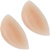 Upstore Inserti in silicone per reggiseno, push-up, rinforzatori del seno da donna, rimovibili in gel push-up, inserti per reggiseno per migliorare il busto, per costume da bagno, bikini, comodi e lavabili