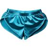 GENEMEN Pigiama Uomo Raso con Tasche Sexy Leggero Mutande Uomo Boxer Underwear Porosità Seta (Lago Blu, M)