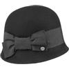 LIERYS Cappello Cloche Arrotolabile di Feltro da Donna Prodotto in Italia Autunno Inverno