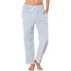 Vlazom Pantaloni del Pigiama Donna Flanella Invernali a Quadri con Tasche | Flanella Calda e Morbida, Cintura Elasticizzata con Cordino, Tasche Pratiche, Motivo Scozzese Tendenze, Ideale per l'Inverno