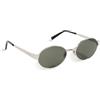 Yves Saint Laurent SAINT LAURENT SL 692 Sunglasses, Silver-Grey, 55, Argento-grigio, 55