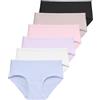 SALIA GIRL Mutandine morbide per Bambine 7-14, Tencel Modal, Traspiranti