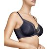Selene, Reggiseno Donna con Elegante Trama Geometrica, con Ferretto e Imbottitura, Collezione Katia