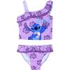 Disney Lilo & Stitch - Costume da bagno intero per bambine, età 5-13 anni