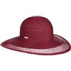 Seeberger Cappello a Tesa Larga Sinamay Edge Donna - da Estivo Giardiniere Primavera/Estate Estate