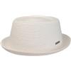 Stetson Dawson Pork Pie Uomo Cappello da Spiaggia Cartapaglia Intrecciata Protezione UV 40 Primavera Estate