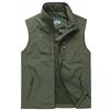 YOSUWOAI Gilet estivo da uomo, leggero, per attività all'aperto, estivo, senza maniche, per la caccia, il campeggio, lo sport, multifunzione, sottile, con tasche multiple