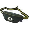 Travelite NFL Marsupio Green Bay Packers, marsupio compatto in poliestere con tasca di sicurezza, cerniera e cintura regolabile, 33 x 15 x 7 cm