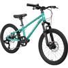 FabricBike Terra - MTB Mountain Bike 20 pollici alluminio per bambini 6, 7 e 8 anni, Bicicletta 20 Pollici, 7 velocità, freni a disco, Sospensione.