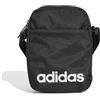adidas Unisex - Adulto Linear Organizer Waist Pack, black/white, One Size (Confezione da 2)