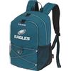 travelite NFL Zaino Philadelphia Eagles, zaino sportivo in nylon resistente con scomparto laptop imbottito 13 pollici, aggancio al trolley e schienale imbottito