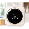 SXQYCH Lavatrice per Biancheria Intima, Lavatrice Silenziosa 48 dB, Parete | Comando Un Tocco, Asciugatura Silenziosa 48dB, Cestello Inox, per Scrivanie & Piccoli Spazi(Wall Mount)