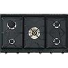 Smeg SRV896AOGH piano cottura Antracite Incasso Gas