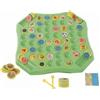 UnifearPro Children Matching Game Gioco da Tavolo Memory Abbinamento Riflessi Rapidi con Tabellone Verde E Corsie Rialzate in Plastica Adatto per Famiglia, Medio 23 23 2 Cm, Tema Animali