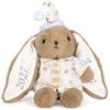 Lam Hub Fong Peluche Coniglietto Personalizzata con Nome Coniglio Morbido 25 cm Nome Ricamato o in Filo di Cotone Regalo Nascita Battesimo Compleanno e Cameretta