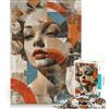 JIANGENNF Puzzle da 1000 pezzi con graffiti murali, gioco interattivo, regalo di compleanno, compleanno e Natale 38x26cm