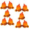 BESPORTBLE Decorazione Fuoco Artificiale in Resina Fuoco da Campo Micro Landscape Creativo 10Pezzi per Feste e Arredamento