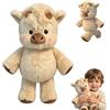 LCCGZ Peluche Che Corre, 45 cm Peluche Mucca Che Corre, Pupazzo Che Corre, Highlandes Cow Plushs, Mucca Giocattolo di Peluche Morbido, Ideale come decorazione e regalo per feste e compleanni