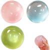 PRVCFZ 3 palline antistress all'olio di cocco, per ufficio e studio, strumento di sollievo dalla tensione per decorare la scrivania e spremere portatile