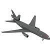 herpa Aereo U.S. Air Force Mcdonnell Douglas KC-10A Louisiana Yard Dog, scala 1:500, modello aereo per collezionisti, decorazione in miniatura, aviatore senza base in metallo